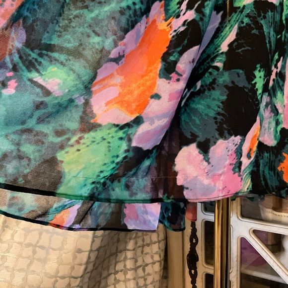 Moda International Floral Sun Dress Size Medium - Picture 11 of 13